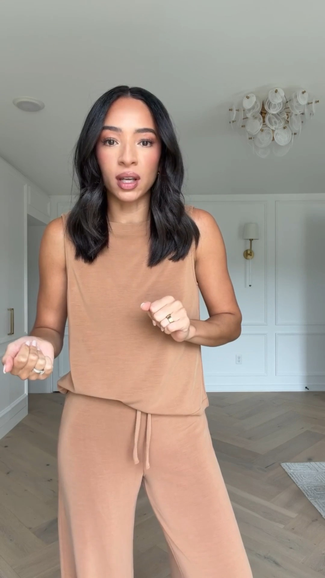 Use code NENAXSPANX to save 15% off your first order! This material is so lightweight, comfortable and buttery soft! Wearing size S tank and size XS Tall pants (run long - I’m 5’8” for reference) 

casual outfit, work from home outfit, summer outfit, summer fashion, mom outfit, postpartum outfit, spanx set, airessentials set, travel outfit, airport outfit, loungewear

#LTKSeasonal #LTKTravel #LTKSaleAlert