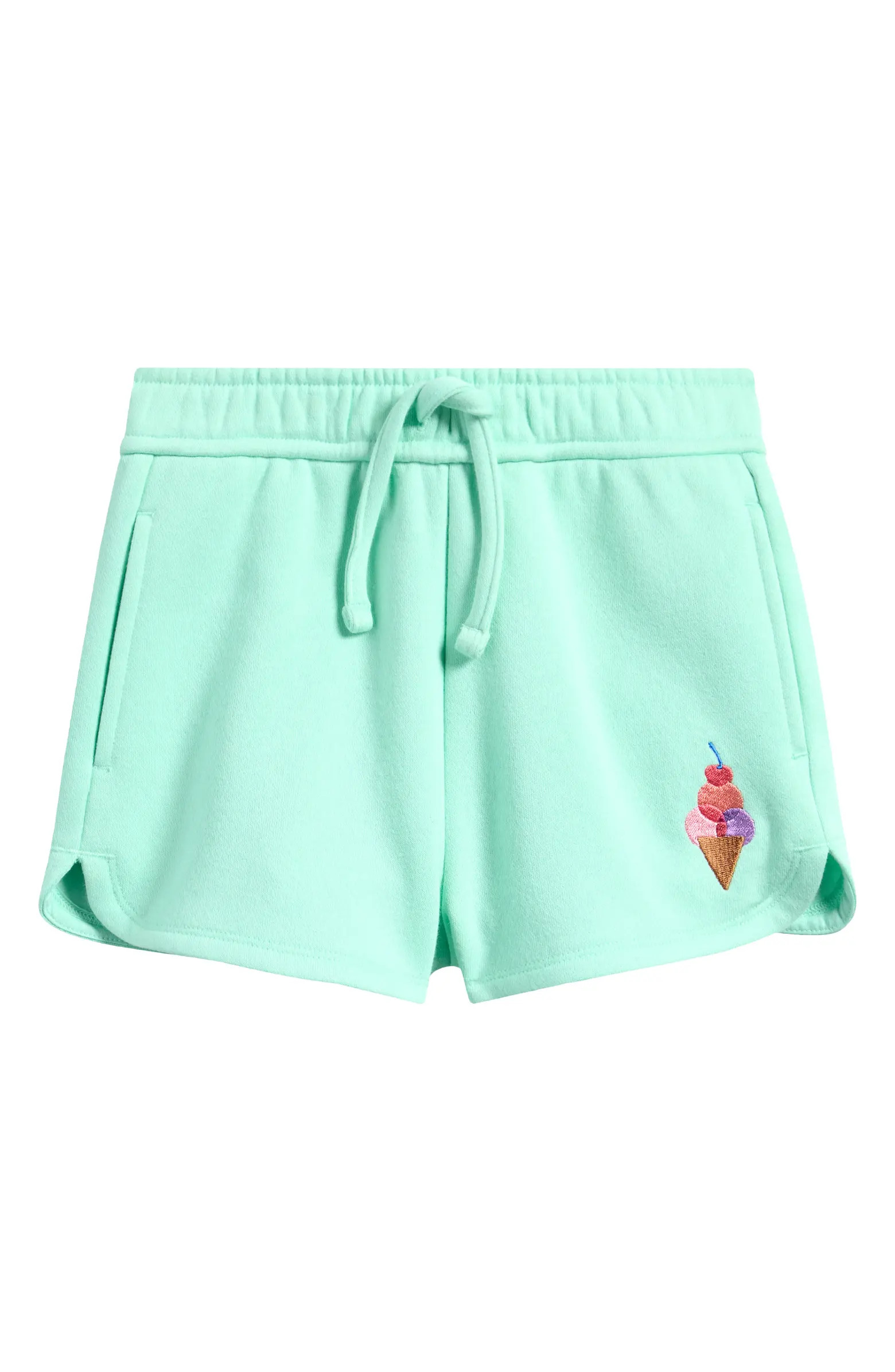 Tucker + Tate Kids' Embroidered Fleece Shorts | Nordstrom | Nordstrom