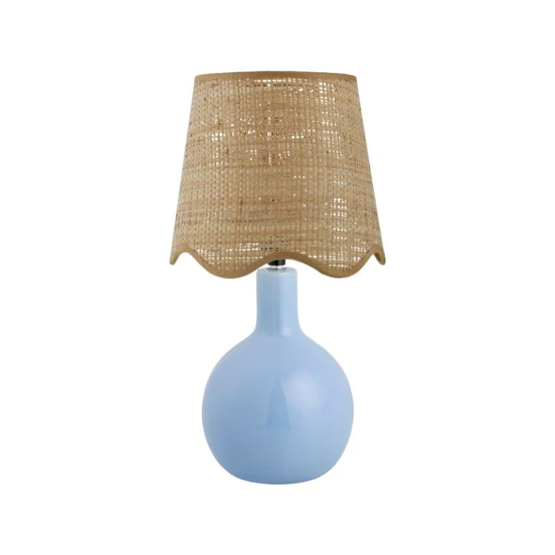Tiny Tides Mini Table Lamp - French Blue | Cailini Coastal
