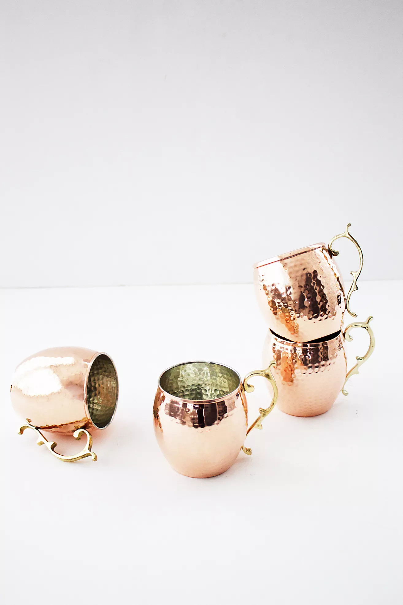 Coppermill Kitchen Vintage Inspired Mule Mugs Set | Anthropologie (US)