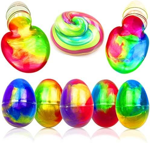 Anditoy 5 Pack Colorful Slime Eggs Stress Relief Toys for Kids Boys Girls Christmas Stocking Stuf... | Amazon (US)