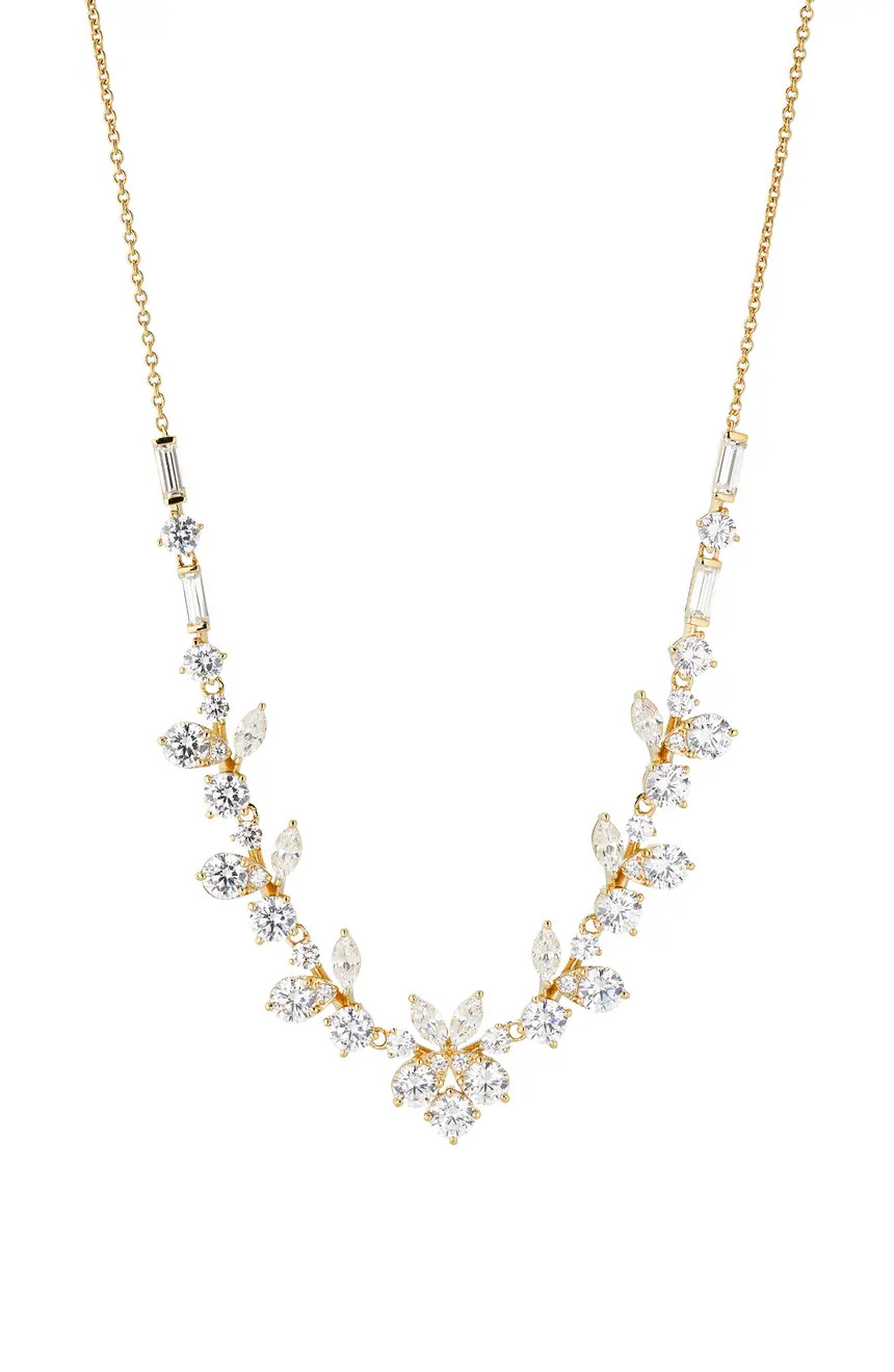 Chiara Cubic Zirconia Cluster Necklace | Nordstrom