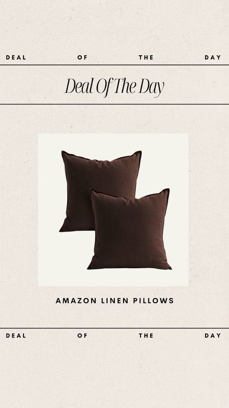 Deal of the Day - Amazon Pillow Covers // set of 2 for only $20!

pillow covers, amazon home finds, amazon home favorites, amazon deals, amazon finds, amazon home, amazon favorites, pillow covers, affordable home decor, affordable home finds

#LTKSaleAlert #LTKFindsUnder50 #LTKHome