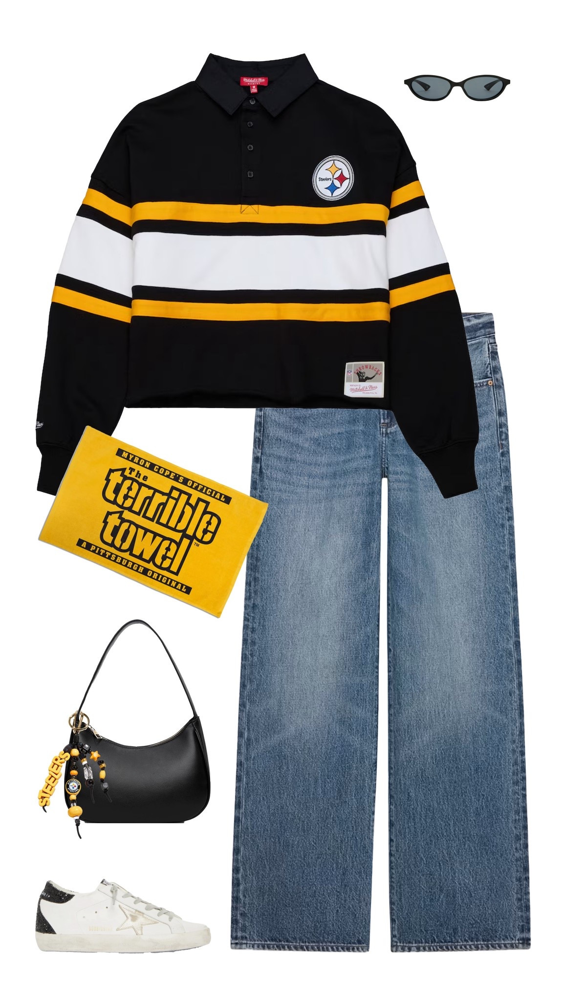 NFL game day outfit 🏈 Pittsburgh Steelers