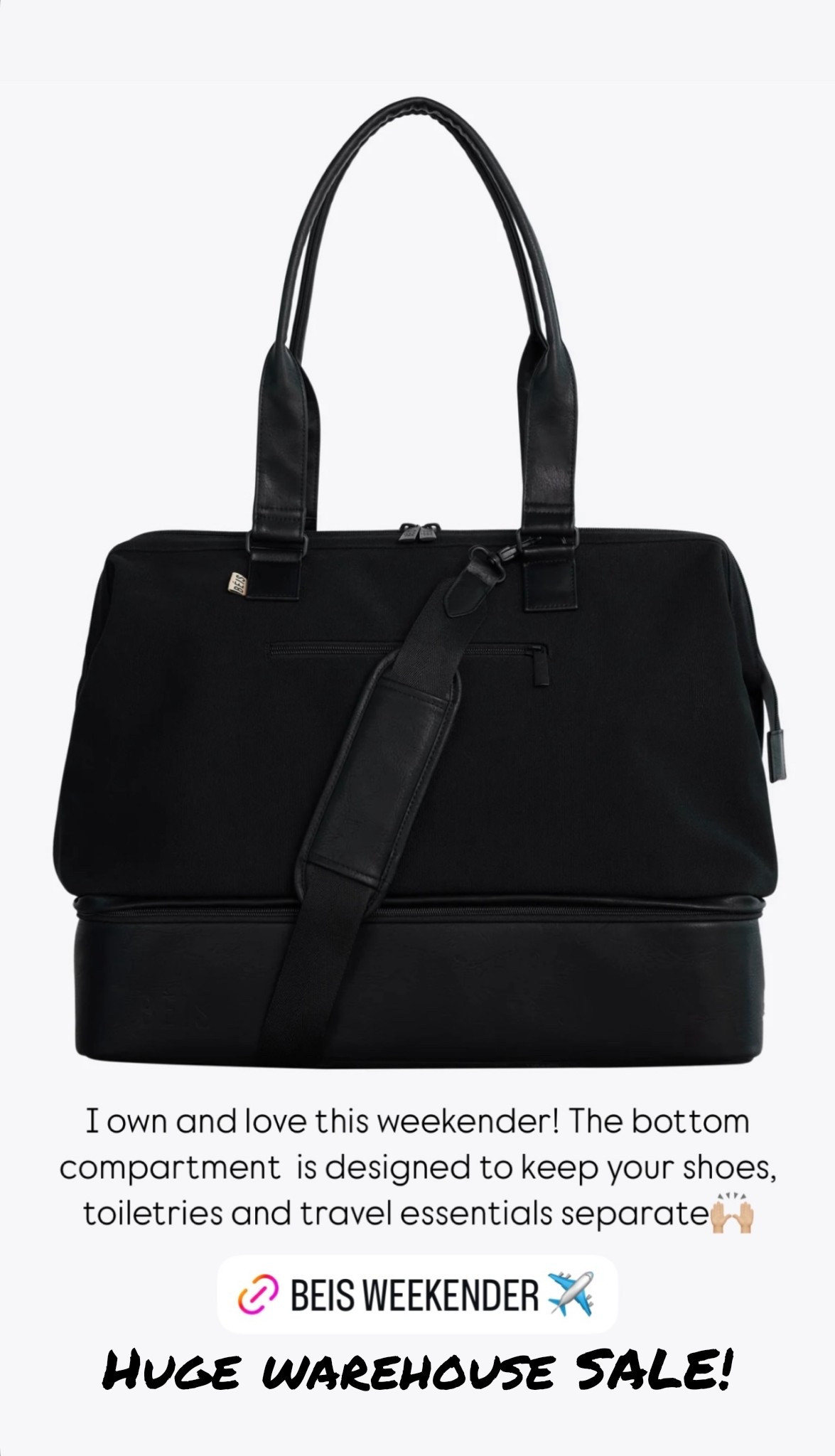 My luggage never goes on sale and it’s on sale today 20% off! I loved this BEIS weekender bag! It was perfect for a long weekend getaway! I linked the other in luggage too. vacation luggage, BEIS luggage @beistravel #LaidbackLuxeLife

Hey Beautiful! Feel free to comment on this post if you have any questions! 🫶🏽

Follow me for more fashion finds, beauty faves, lifestyle, home decor, sales and more! So glad you’re here!! XO, Karma

#LTKSaleAlert #LTKTravel