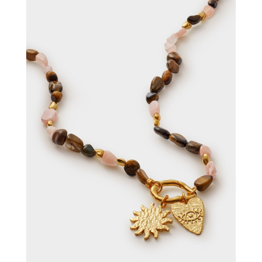 Sunset Solesi Waterproof Gold Necklace | Katie Loxton Ltd. (UK)