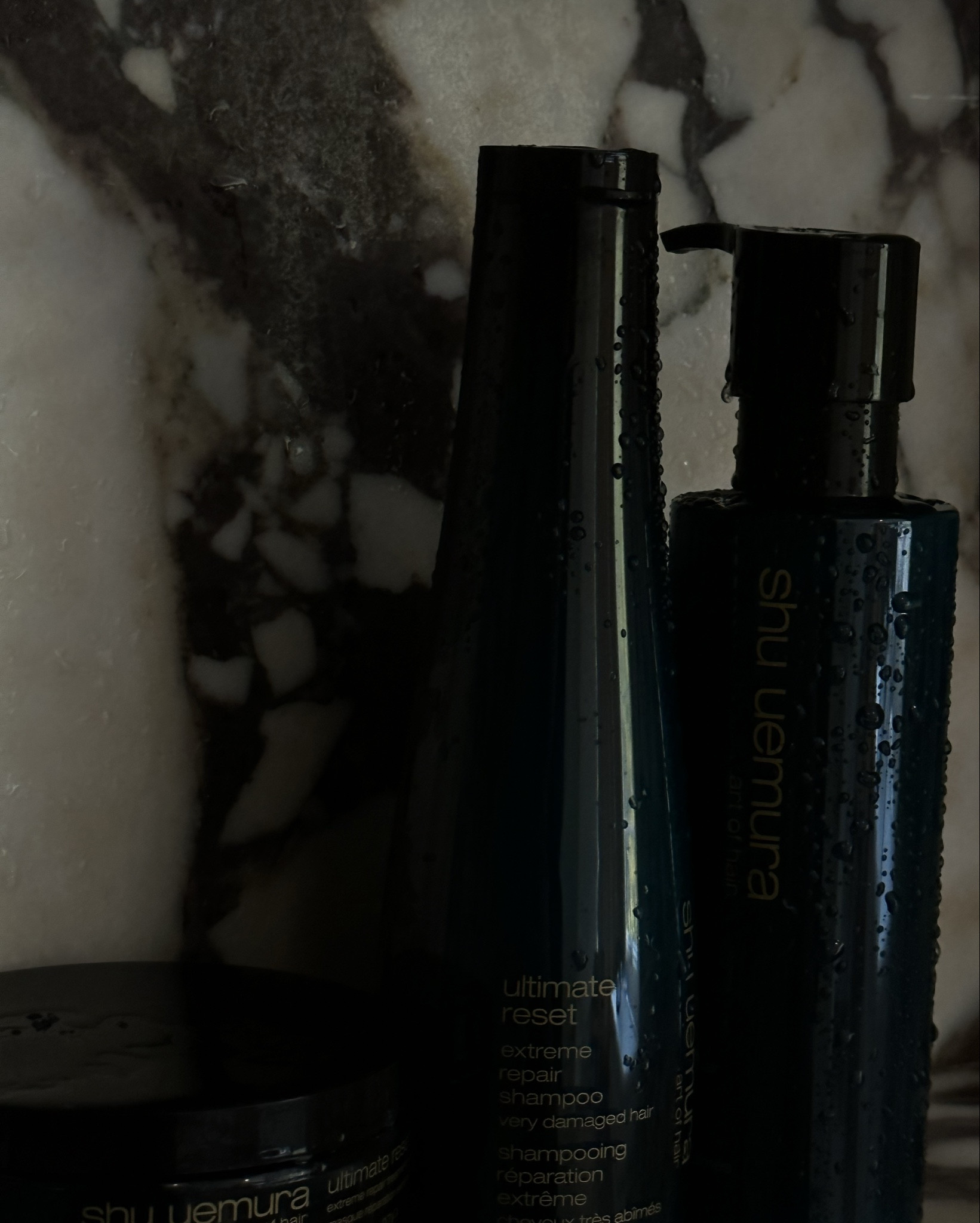 No knots out the shower 🖤