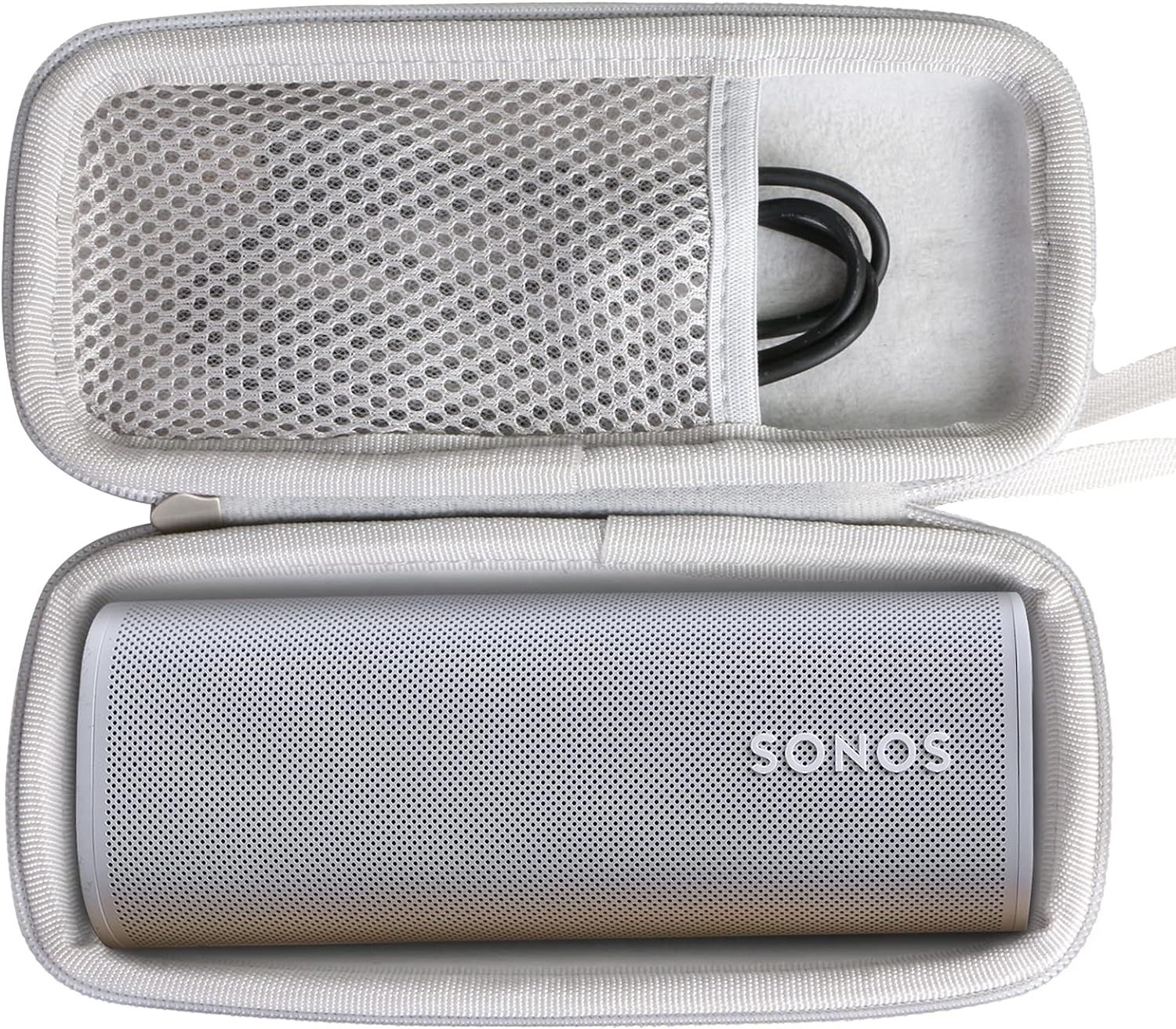 Khanka Hard Travel Case Replacement for Sonos Roam Portable Smart Bluetooth Speaker (Inside White... | Amazon (US)