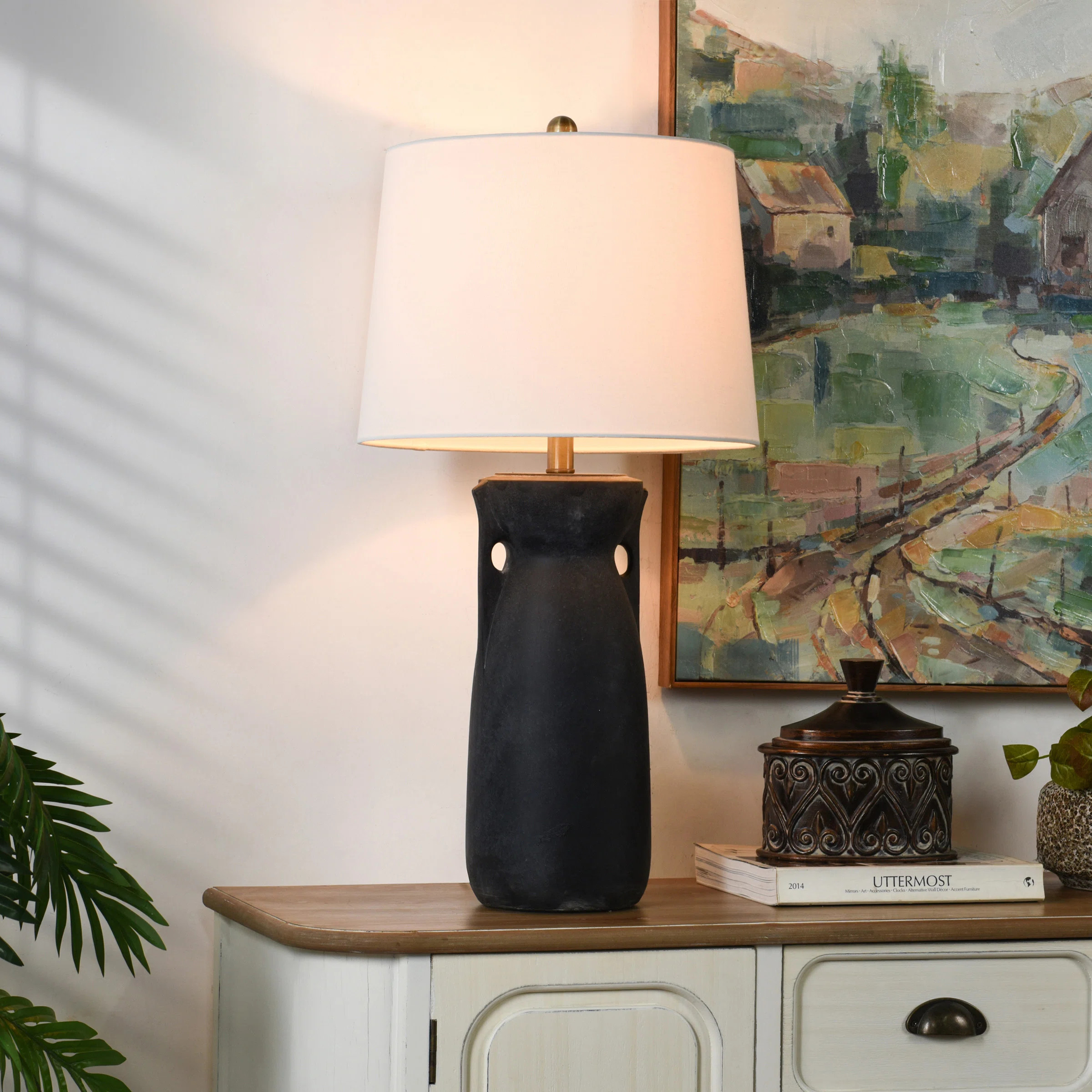 Dakota Fields Chasteline Cement Table Lamp | Wayfair | Wayfair North America