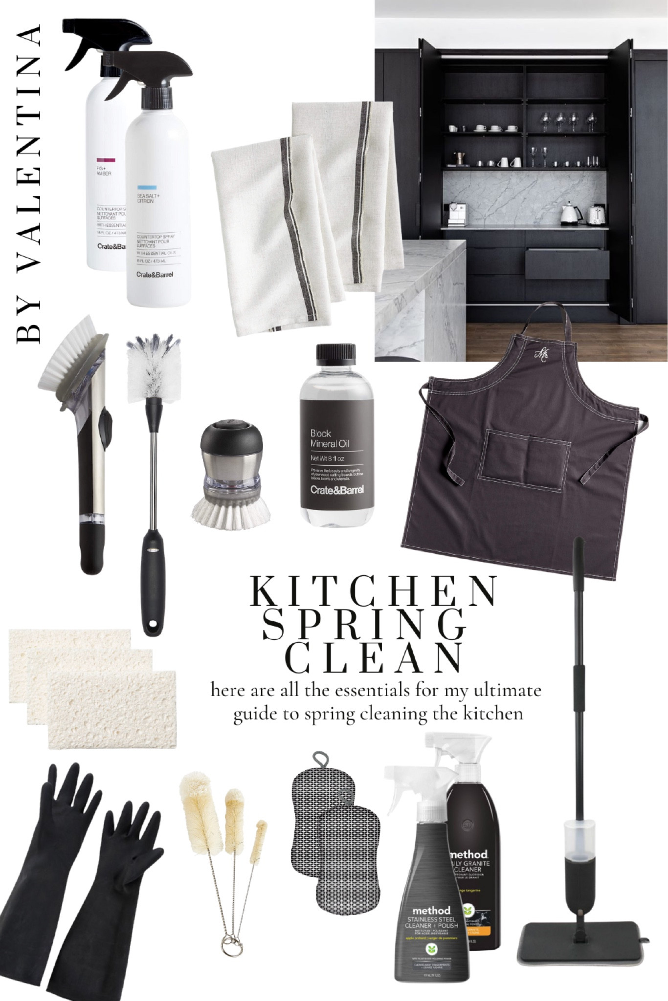 Kitchen spring clean 🖤