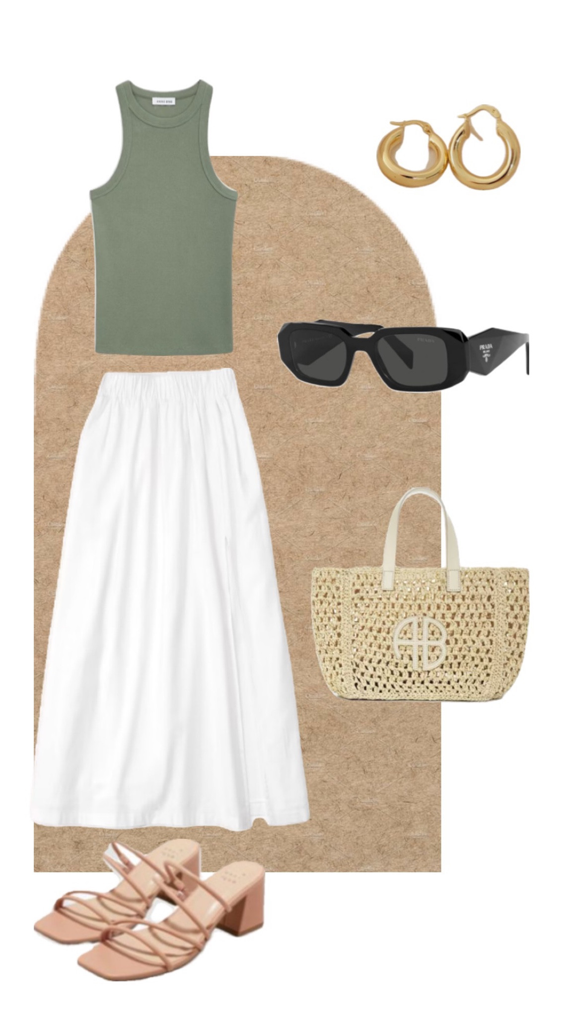 Summer outfit, tank with linen skirt

#LTKSeasonal #LTKtravel #LTKFind