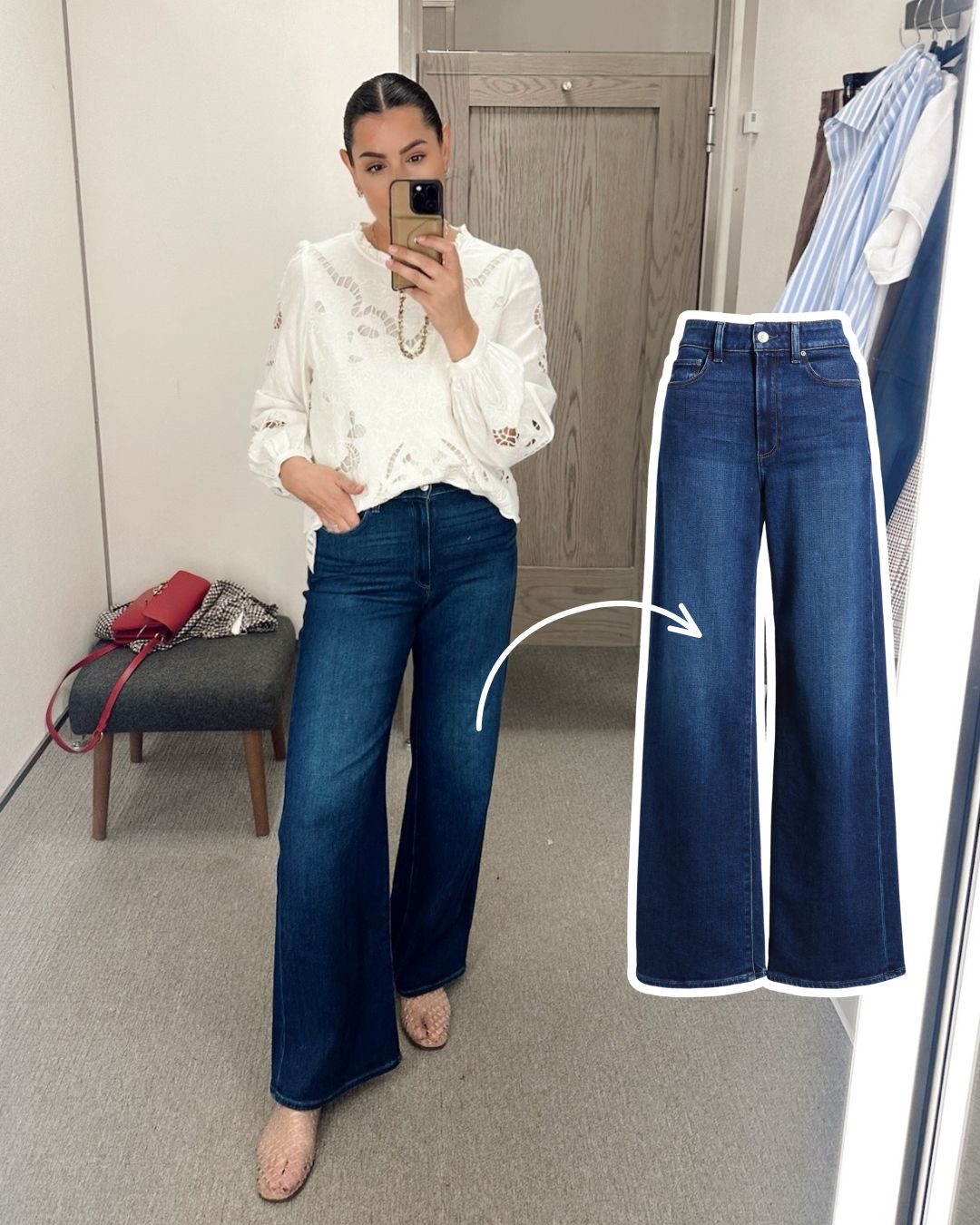 Just a few left in stock! These Paige Anessa jeans are the best fit1 I'm in the 30 here. 

 