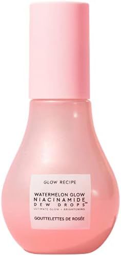 Glow Recipe Watermelon Glow Niacinamide Dew Drops Highlighting Serum with Hyaluronic Acid + Vitam... | Amazon (US)