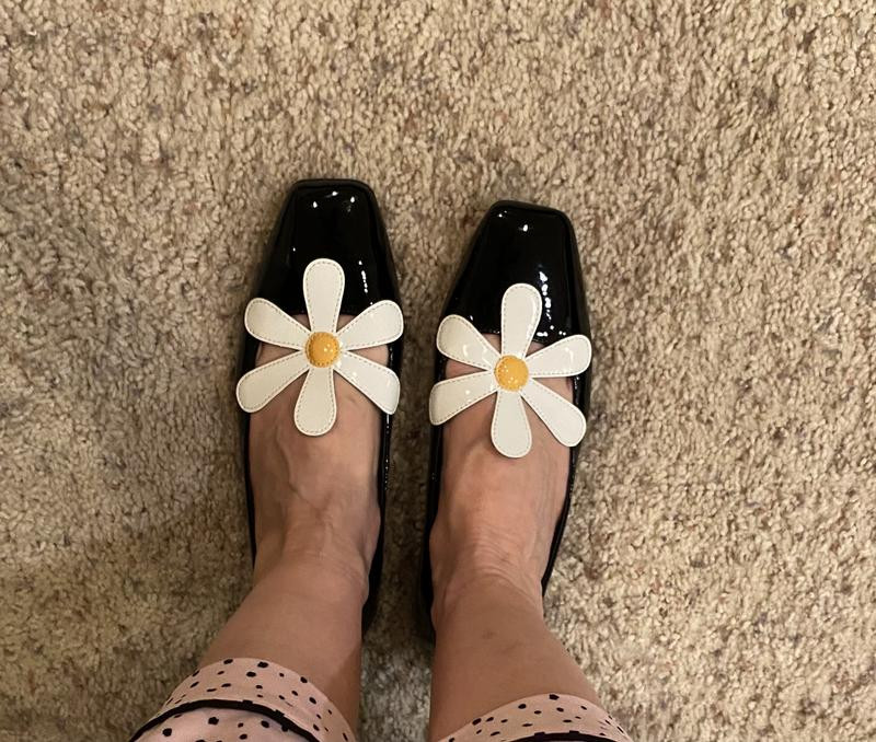 Katy Perry The Evie Daisy Flat in Radiant Red at Nordstrom, Size 7.5 | Nordstrom