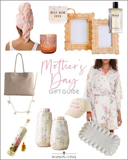 Fun and creative Mother’s Day gift ideas, at every price point- no matter what type your mom is! Great gifts for daughter, grandma and sister too!

#giftguide #pajamas #robe #homedecor #springdecor #totebag #vase #tray #scentedcandle 

#LTKGiftGuide #LTKfindsunder50 #LTKhome