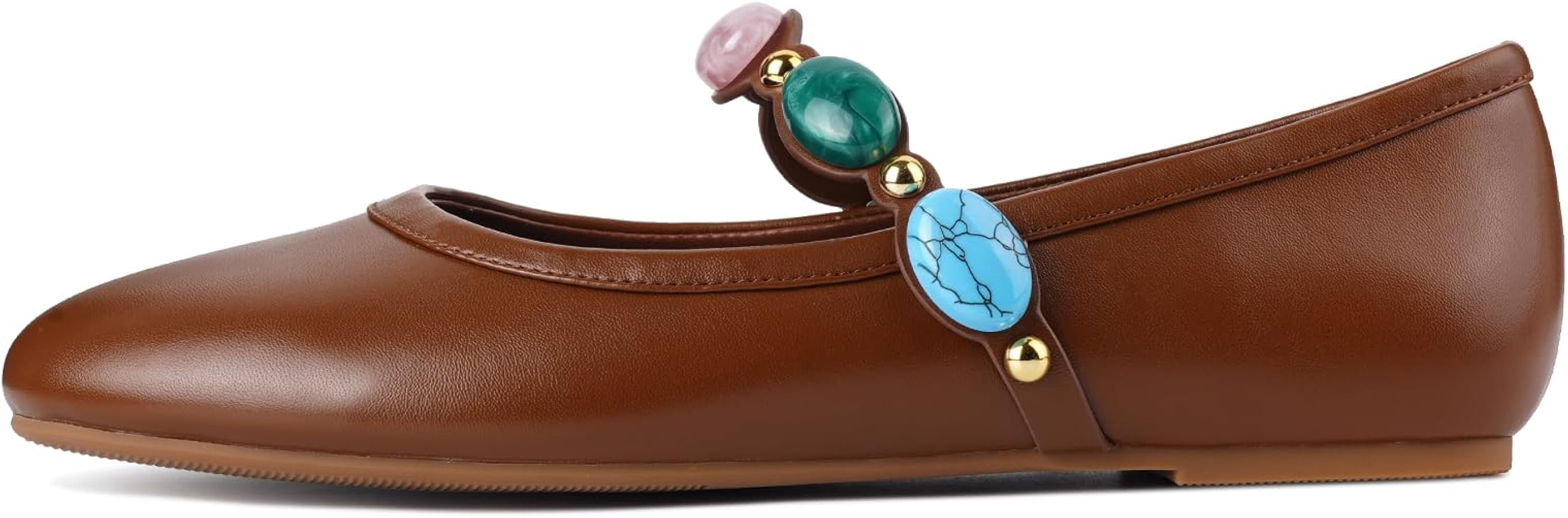 Leopard Flats for Women Mesh Flats Ballet Flats Mary Jane Flats Women's Dress Shoes Ballet Shoes | Amazon (US)