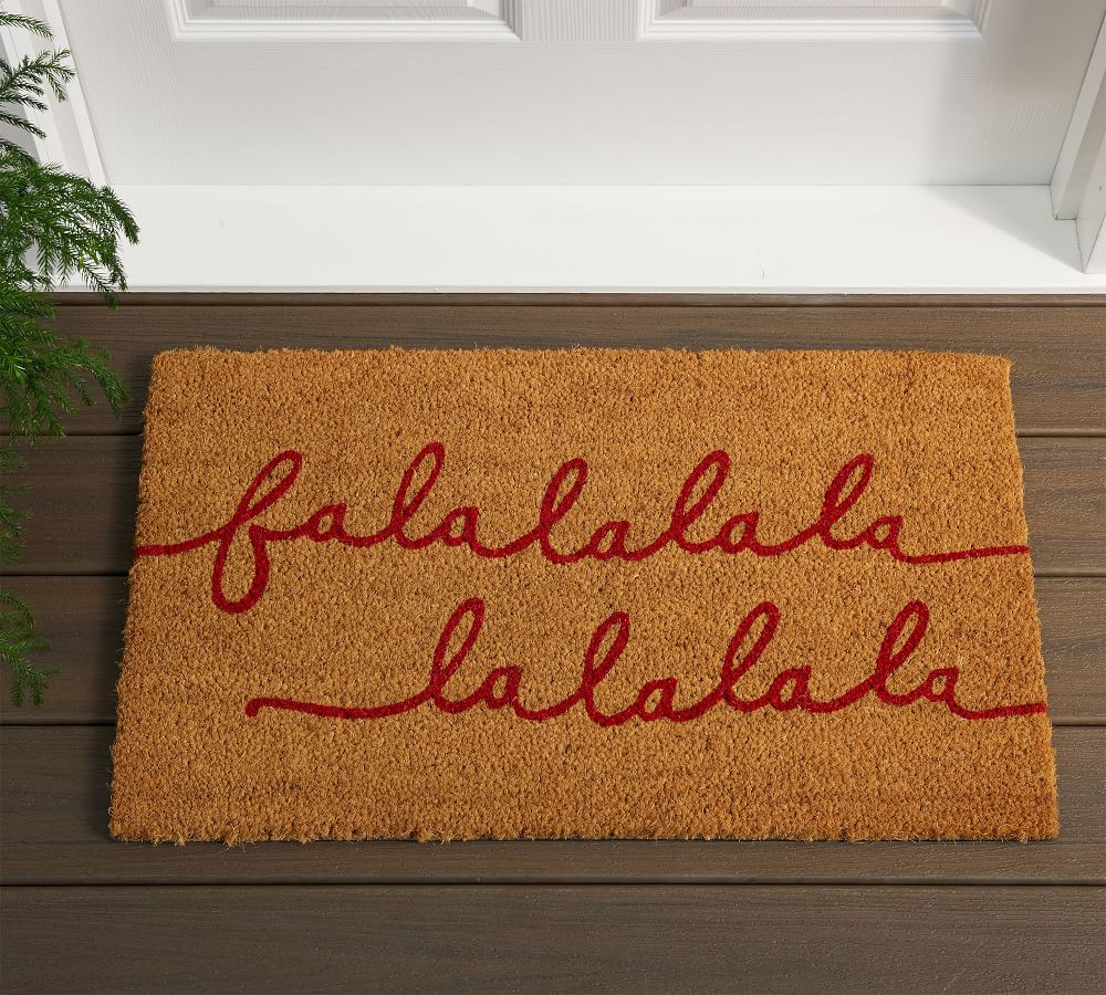 Fa La La Doormat | Pottery Barn (US)