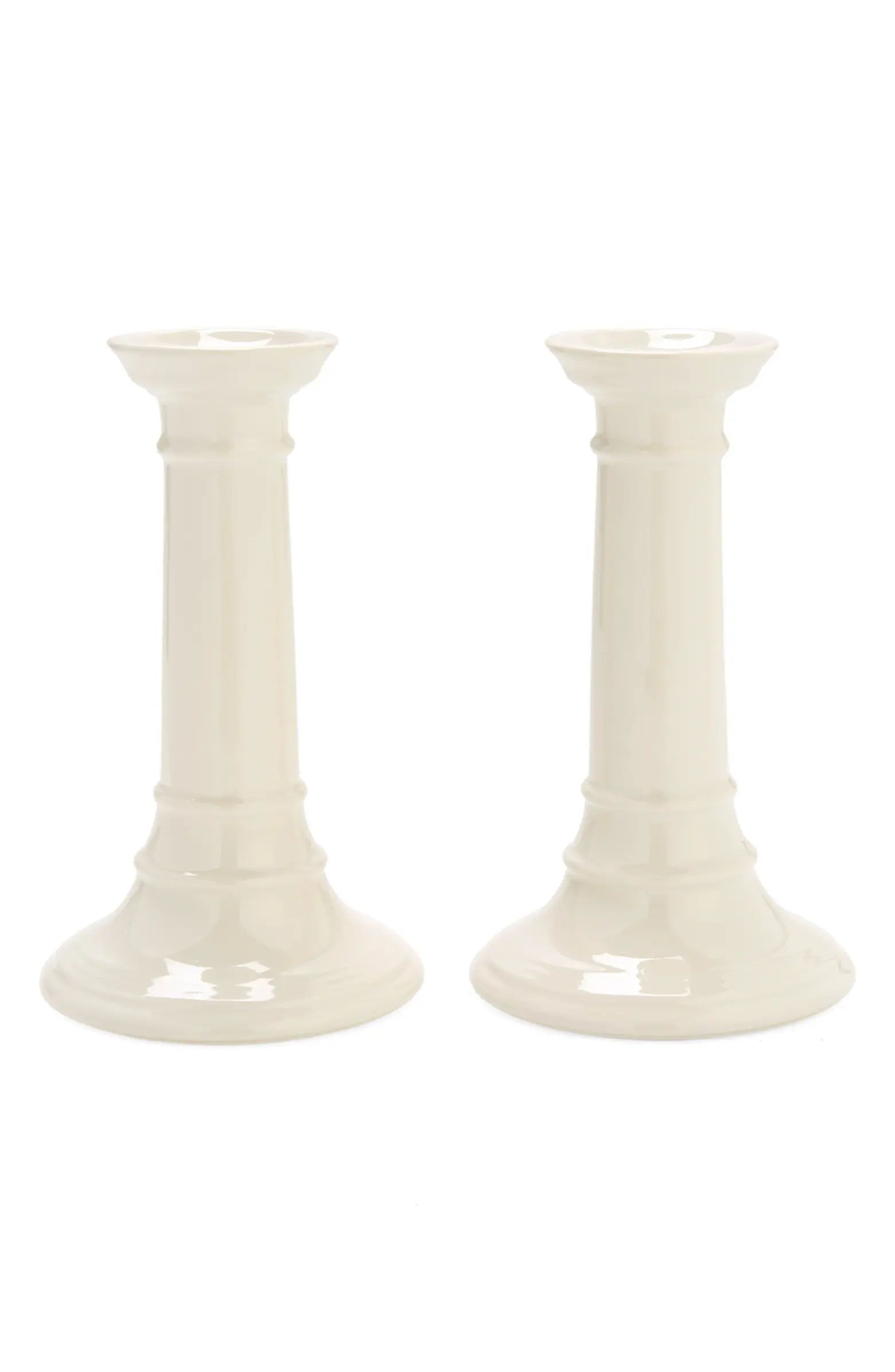 Set of 2 Ceramic Candleholders | Nordstrom