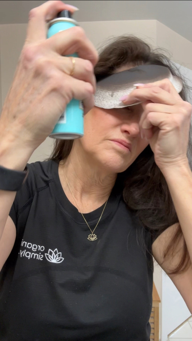 To add volume and cover balding spots, I use these amazing products. Blow dryer/Styler, Volumizing iron, Spray tint to spray thin spots, Texture spray to add a touch more volume. 

 #fullhair #LTKHome #LTKFamily