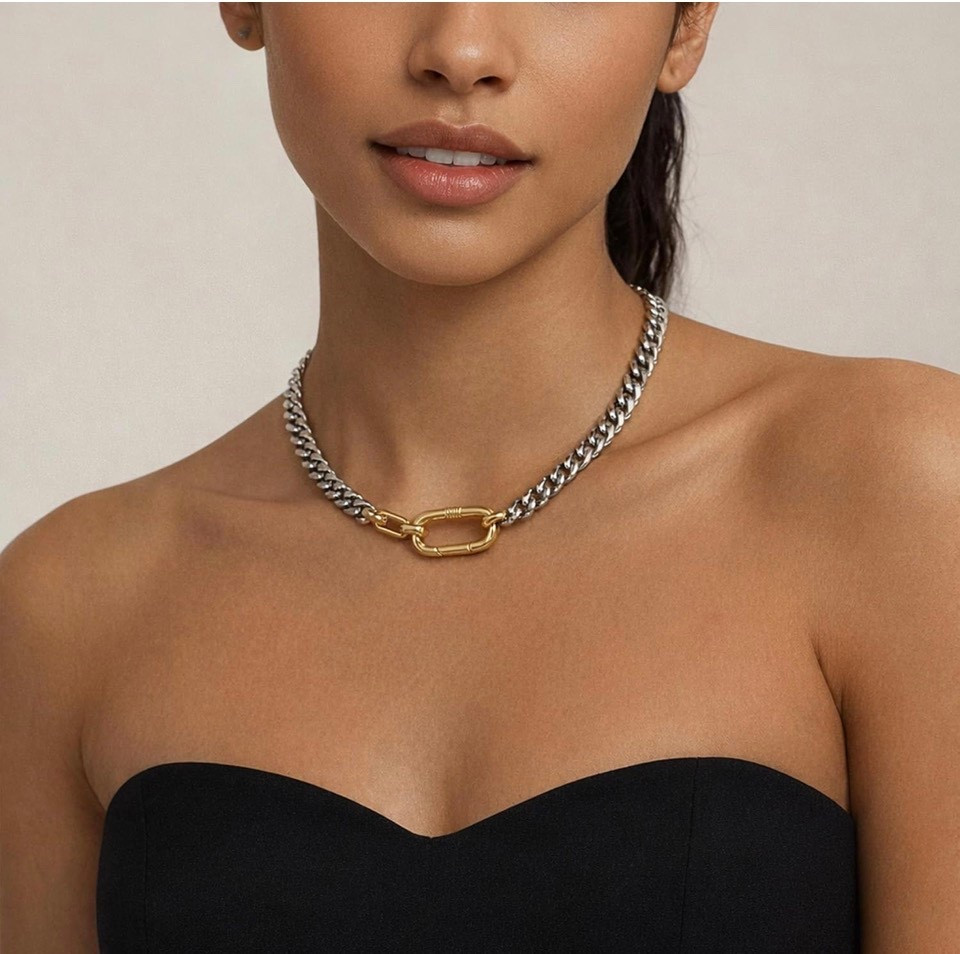 Amazon Two Tone Statement Jewelry I’m loving! 

#LTKgrwm #LTKootd #LTKdayinmylife