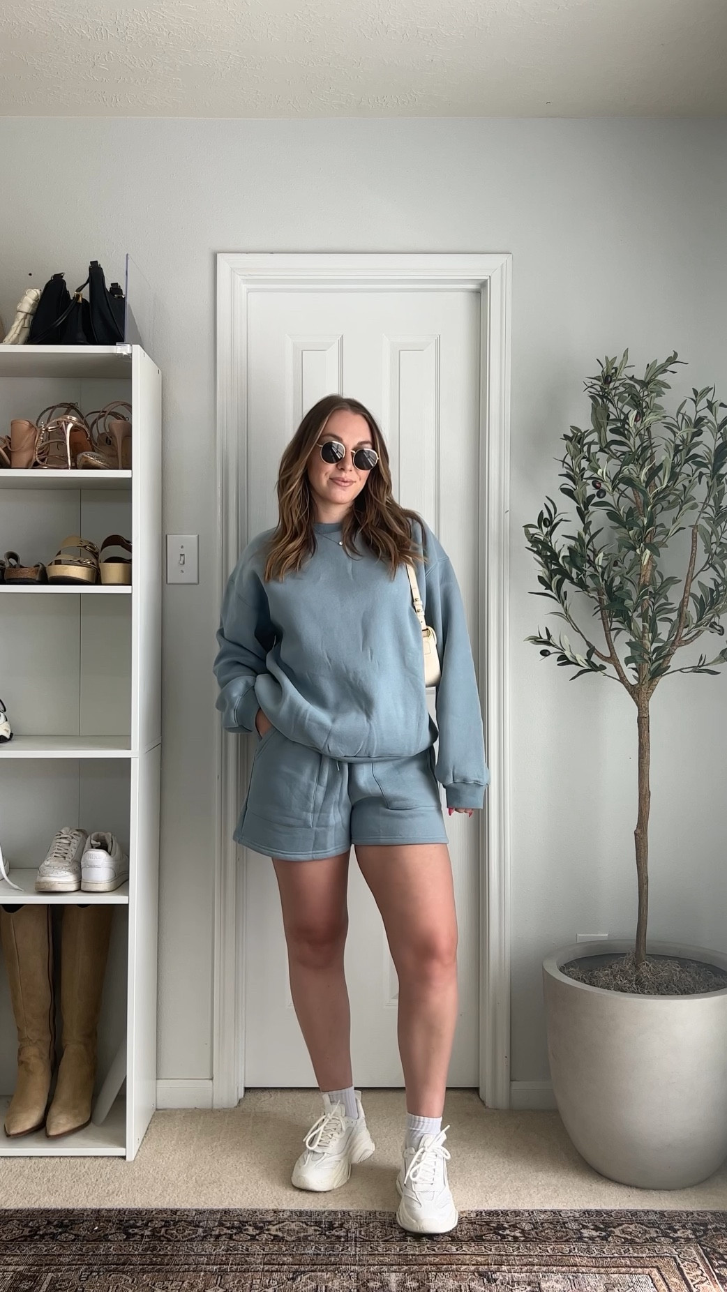 ⁠Styling Amazon Sets, day 1/5 🤍 ⁠
⁠
I am always a sucker for a comfy lounge set, especially when you can dress it up to wear out of the house! Also this color is everything 🦋 sharing a try on over on stories + will save the link to highlights for ya'll! ⁠✨🫶🏼

Set size L 
.⁠
.⁠
.⁠
.⁠
trendy fashion, trendy outfit, date night outfit, Pinterest outfit, casual chic style, grwm, Pinterest style, Pinterest girl, minimal style, easy outfit, amazon find, amazon fashion, found it on amazon, how to style, two piece sets, summer fashion, amazon must haves, amazon style, amazon favorites, amazon prime, style reels. ⁠
⁠

#LTKunder50 #LTKtravel #LTKstyletip