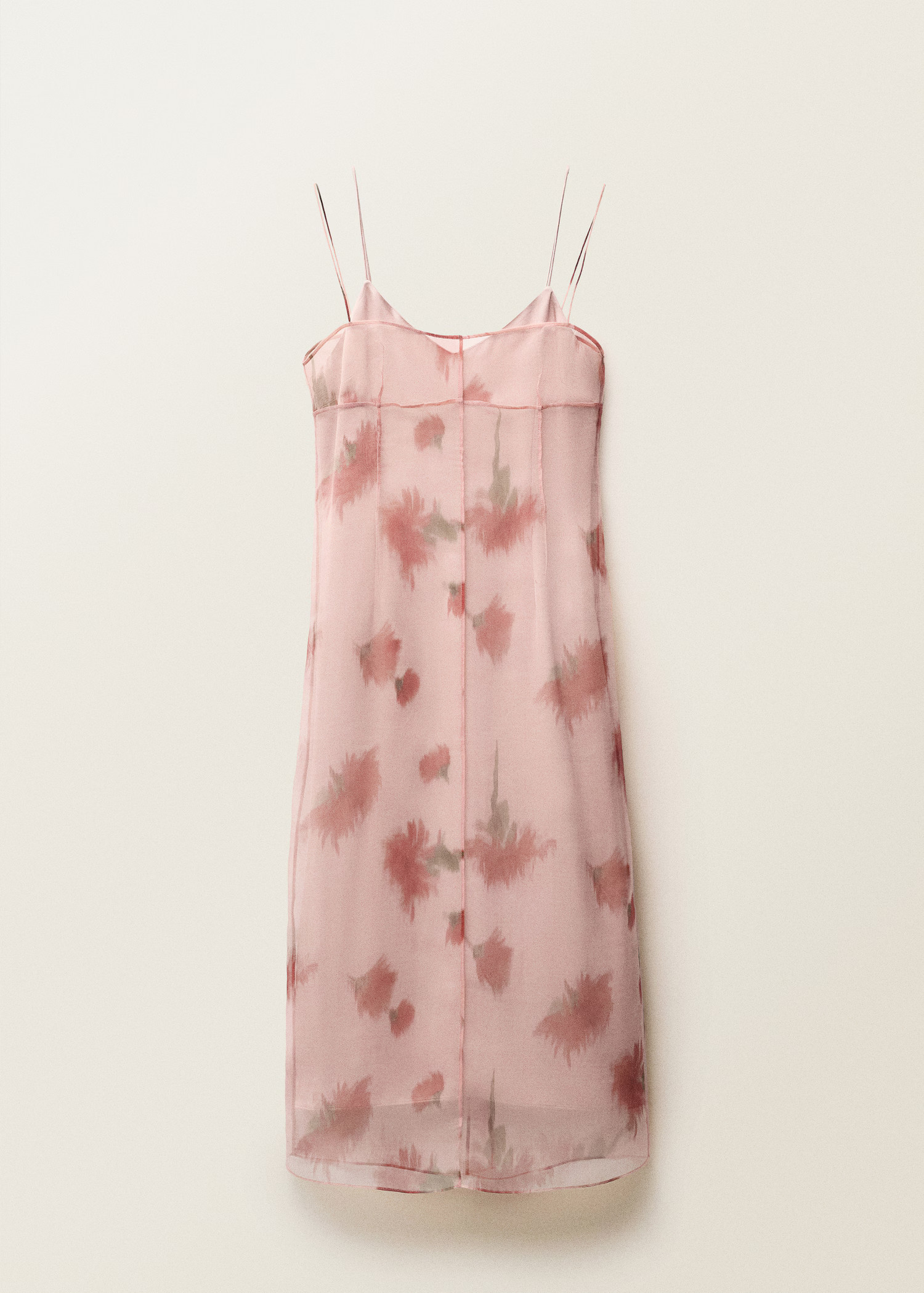 Floral-print combined dress - Women | MANGO United Kingdom | MANGO (UK)