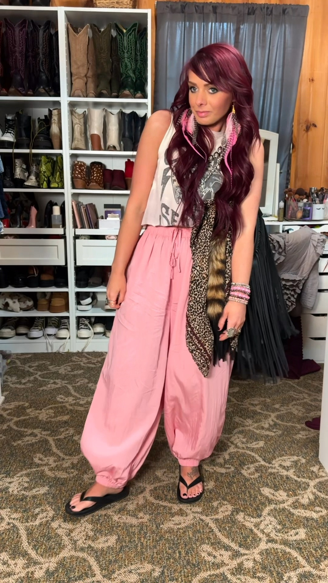 It’s Wednesday, so you know what we be wearing. 😂. 
Soul Searching Graphic Tee is an oldie boutique find. I found one exact on Poshmark & also linked a similar vibe shirt from Amazon 
Bubble Pants - in a size S. Mine are actually from TikTok shop (which I can’t link on here) & I have them linked in my showcase on TikTok.. so I linked some from Amazon also.
Burgundy Lounge Pants - in an XS. They’re an oldie from Free People. Had several asks about these, so linked a few on Poshmark.

#LTKootd #LTKgrwm #LTKPetite