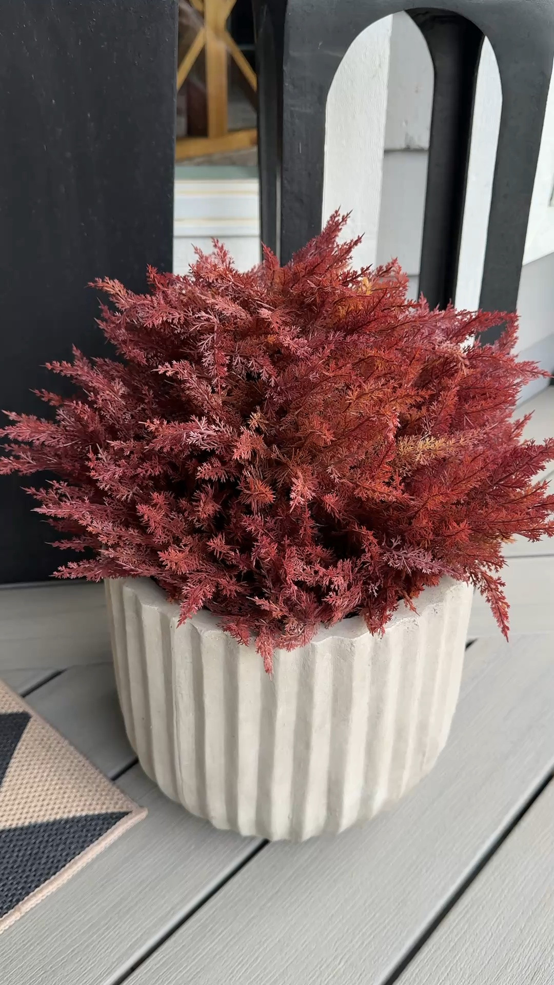 Amazon Cypress Bushes On Sale 🍂

These are such an easy way to bring those deeper fall tones outdoors! This set of 2 cypress bushes comes in this gorgeous muted red and they’re currently on sale. I styled mine in planters, but they also include ground stakes, so you can use them directly in your landscaping, along a walkway, or around the porch.

Such a pretty way to transition your outdoor spaces into fall without going full pumpkin season just yet. 🍁

#AmazonFinds #FallPorch #FallDecor #PorchDecor #OutdoorDecor #AmazonHome #FallHome

#LTKSeasonal #LTKHome #LTKSaleAlert