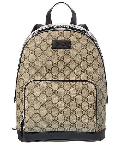 GG Supreme Canvas & Leather Backpack | Gilt & Gilt City