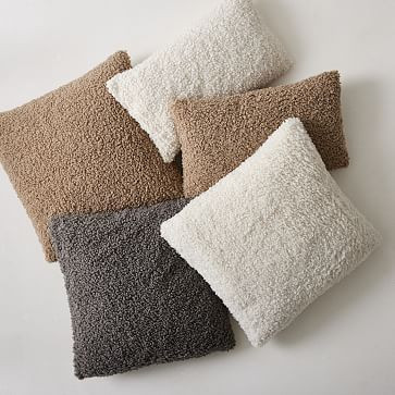 Cozy Faux Shearling Pillow Cover | West Elm (US)