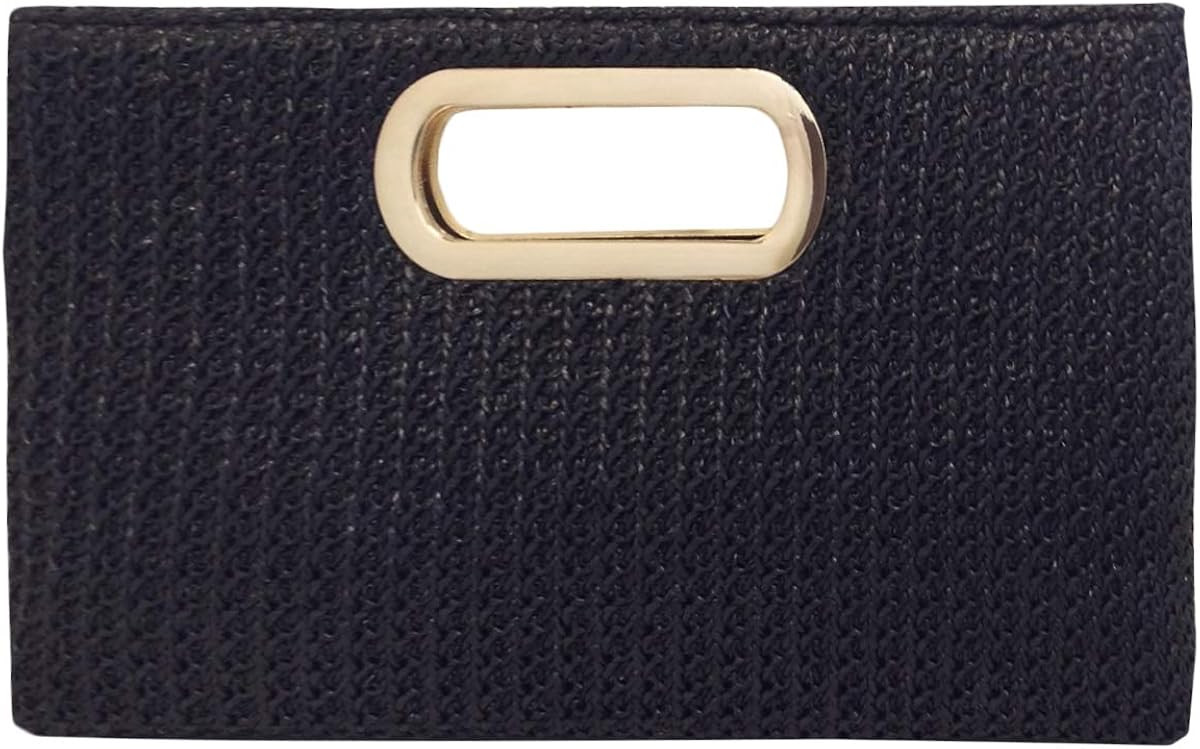 Top Handle Straw Clutch | Amazon (US)