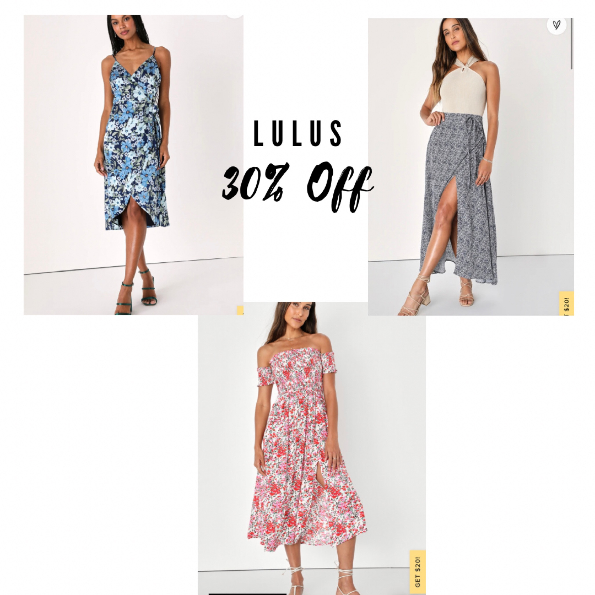All these items were an extra 30% off! I spent $50 at lulus for two dresses and a skirt?! INSANE!

#LTKunder50 #LTKFind #LTKsalealert
