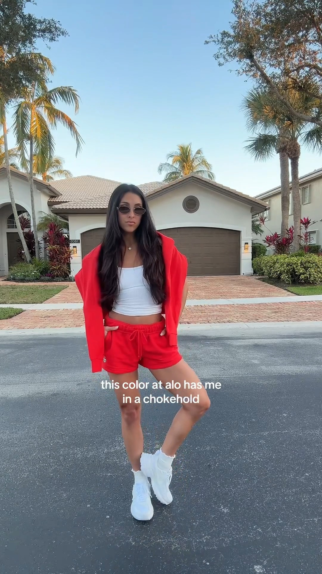 this color. with a tan. that’s it. 

wearing xs in tank and sweatshirt, xxs in shorts

#LTKSeasonal #LTKActive