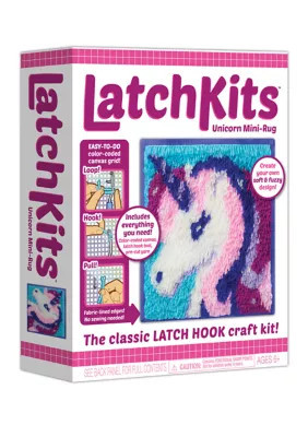 Latchkits Unicorn Mini-Rug Craft Kit | Belk