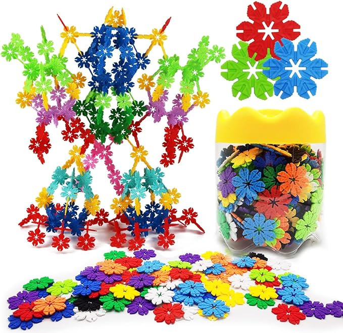 QUN XING Building Toys Stem Toys 300PCS Big Size Interlocking Creative Educational Building Block... | Amazon (US)