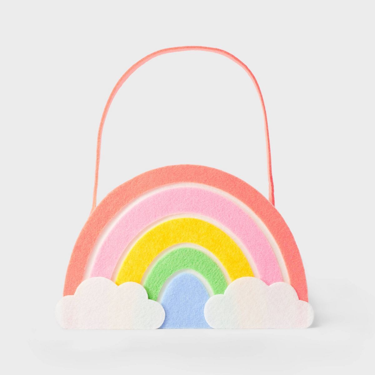 Felt Easter Basket Rainbow with Clouds - Spritz™ | Target