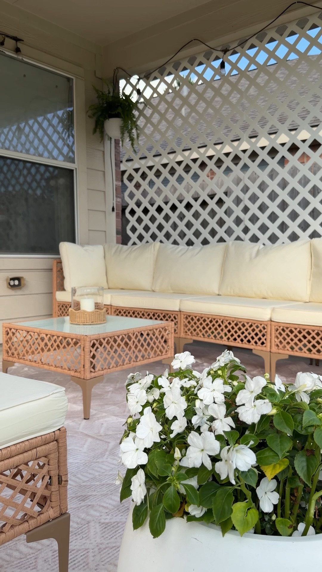Turned our patio into a little European-inspired escape ✨

The timeless seating area, fountain sounds, and warm evenings made this space go from forgotten to our favorite place at home.

Proof that a few intentional changes can completely transform a space. Still can’t believe this is the same patio. ❤️


#patioinspo #summerpatio #walmartfinds #amazonhome

#LTKSeasonal #LTKHome