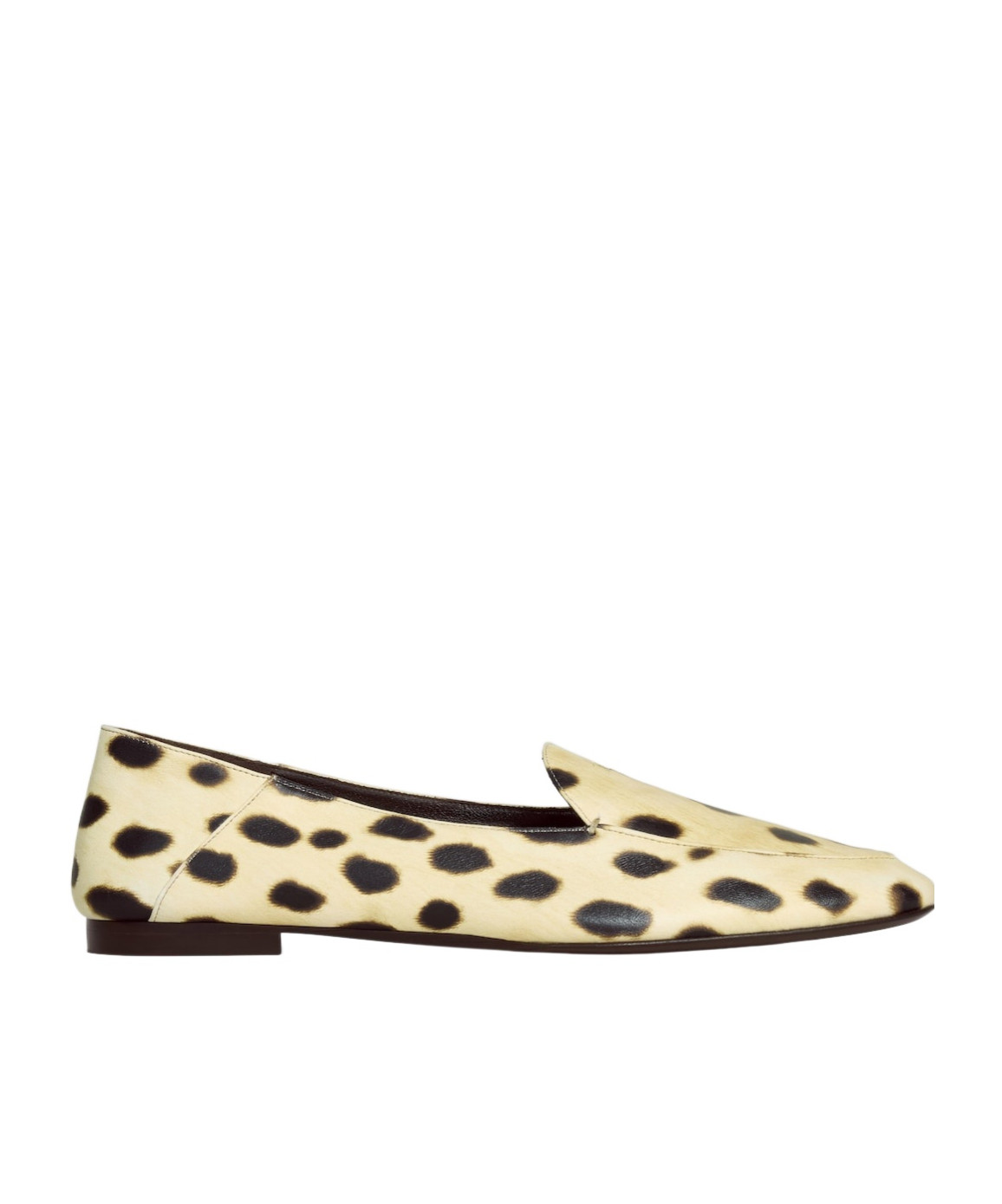 AURA Leopard-Print Loafers | Senser US