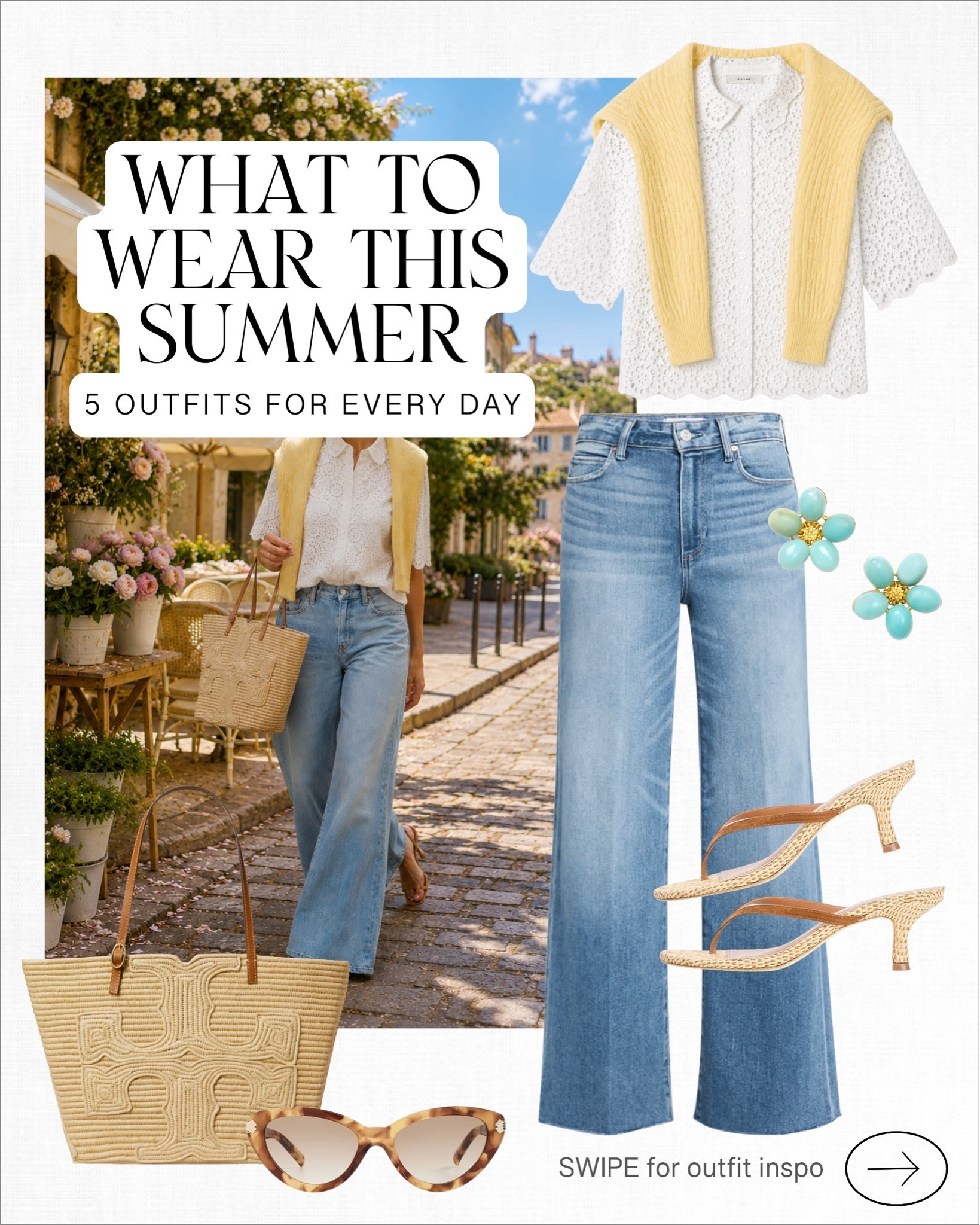WHAT TO WEAR this summer!! 5 outfits you’ll wear on repeat! ☀️💕

These are the outfits I’ll be reaching for all season!

I carefully selected brand new summer items that make the best outfits! I hope you love them as much as I do!

#LTKootd #LTKSeasonal #LTKOver40
