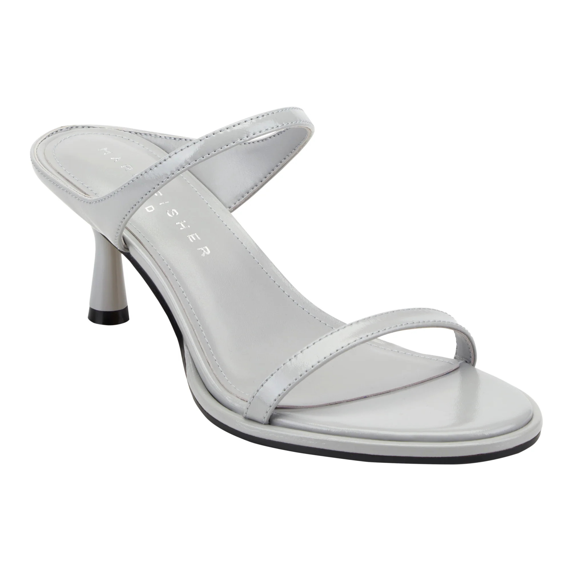 Alonde Leather Heeled Slide Sandal | Marc Fisher