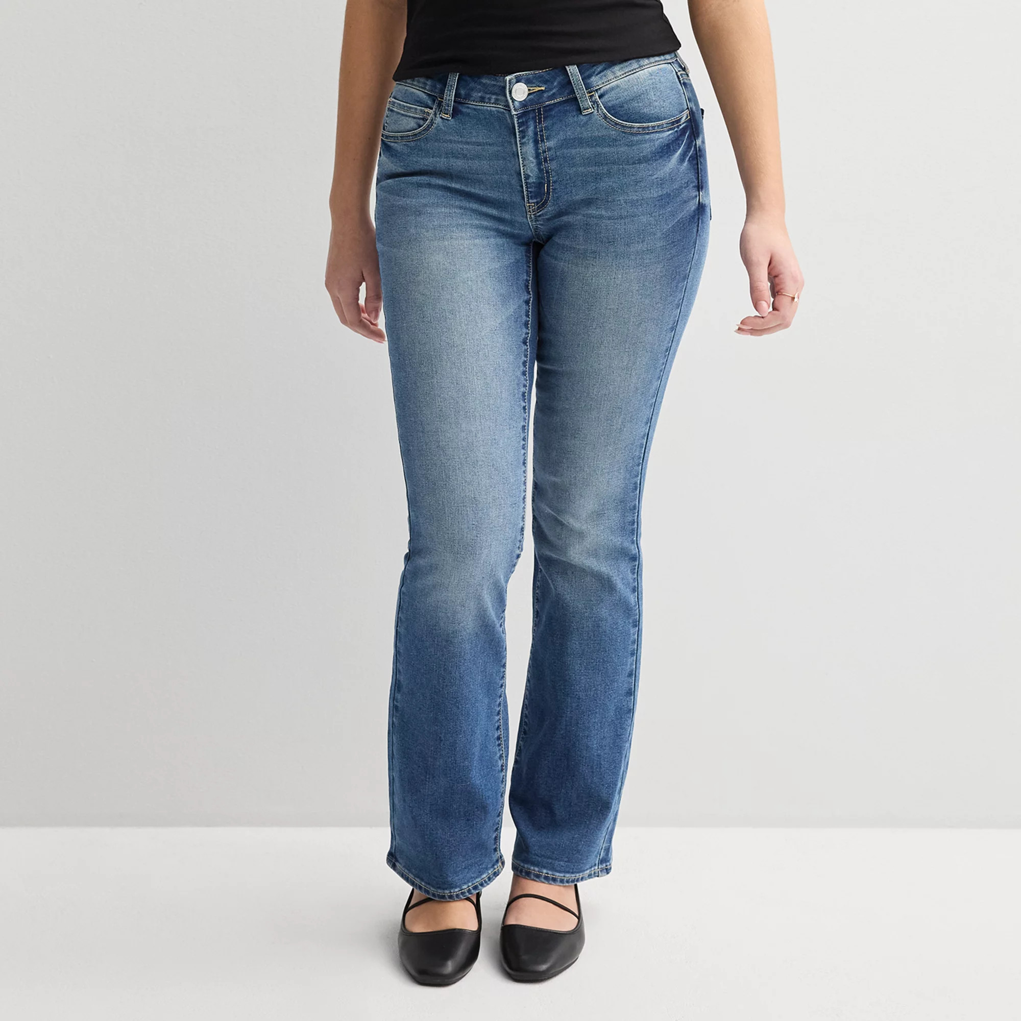 Juniors' SO® Low Rise Bootcut Jeans | Kohl's