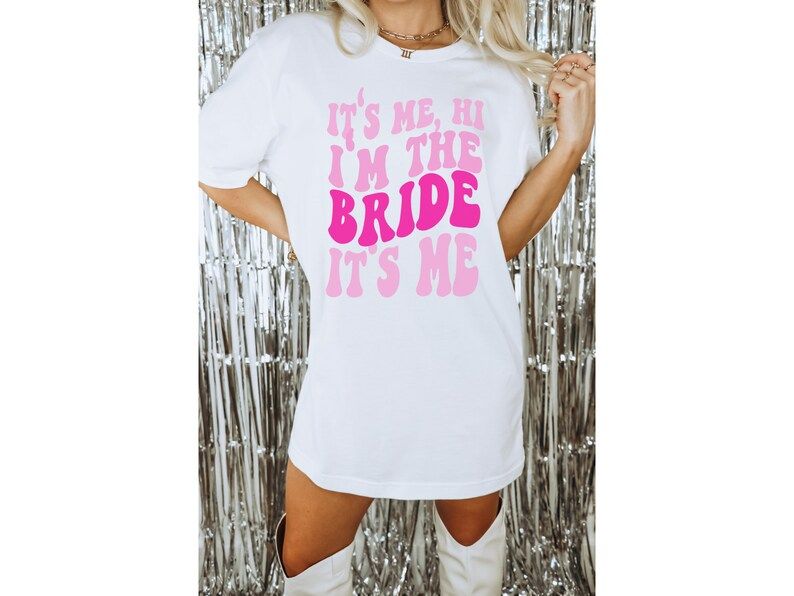 Nashville Bachelorette, Country Bachelorette Shirts, Disco Bachelorette, Its Me Hi Im the Bride, ... | Etsy (US)