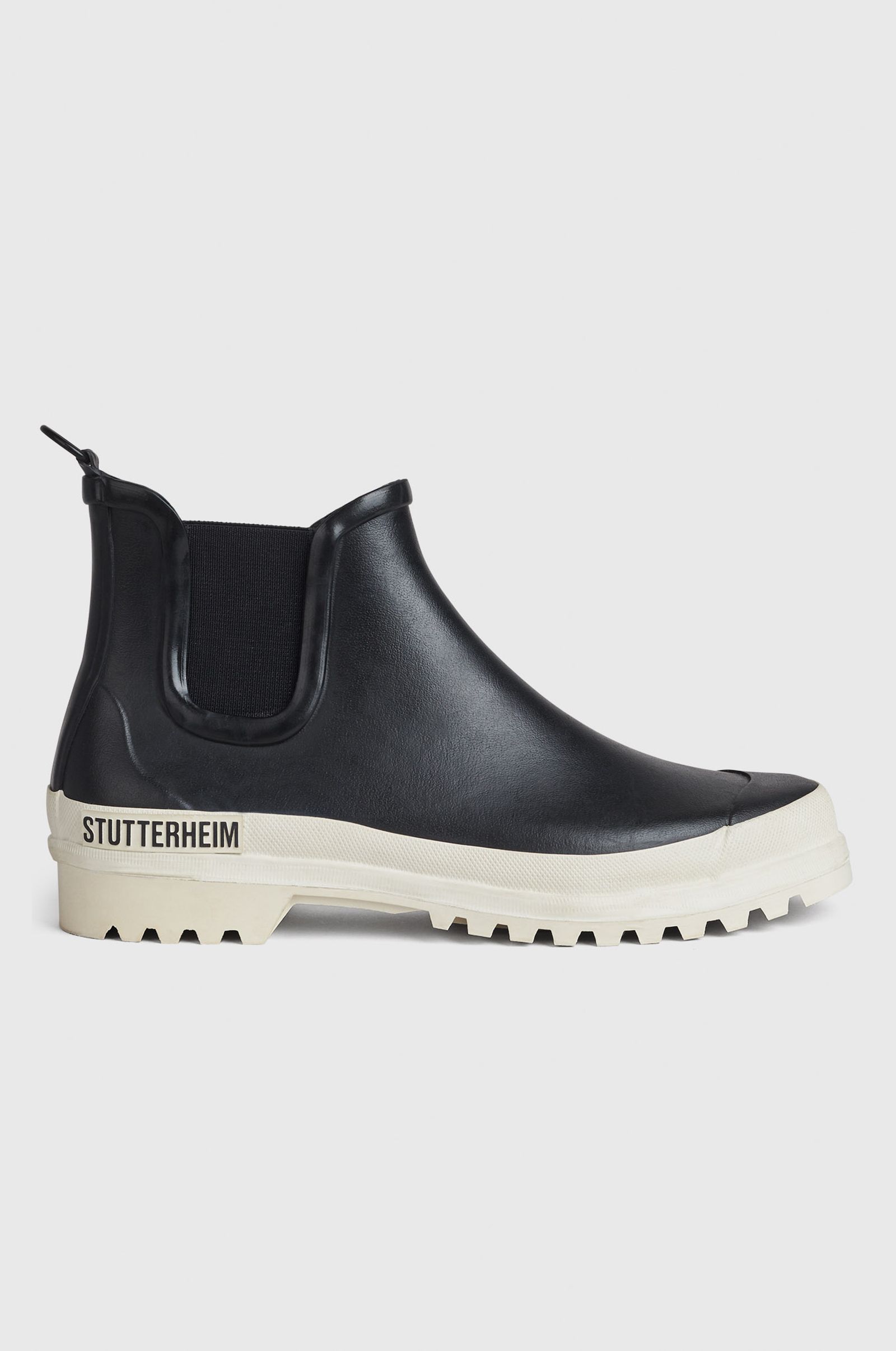 Black and White Chelsea Rainwalker Boots  | STUTTERHEIM US | Stutterheim