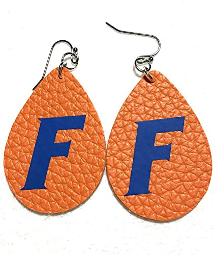 Gators Faux Leather Earrings 1.75" L | Amazon (US)