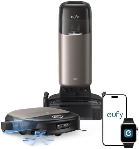 eufy Omni S2 Robot Vacuum and Mop Combo for Hardwood and Carpet, 99.99% Germ Removal, HydroJet™... | Amazon (US)