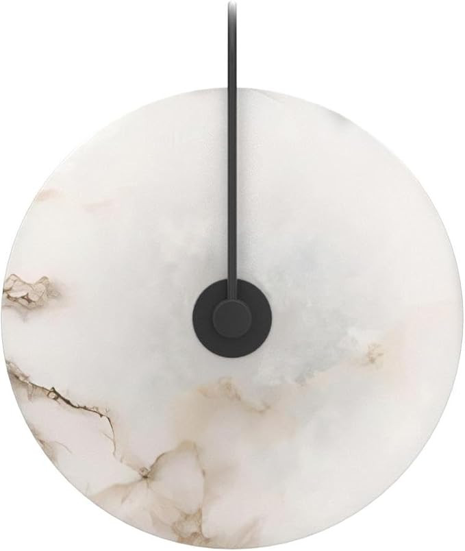 Nordic Style Stone Wall Lamp Natural Marble Lampshade Wall Sconce Metal Base Indoor Interior Wall... | Amazon (CA)