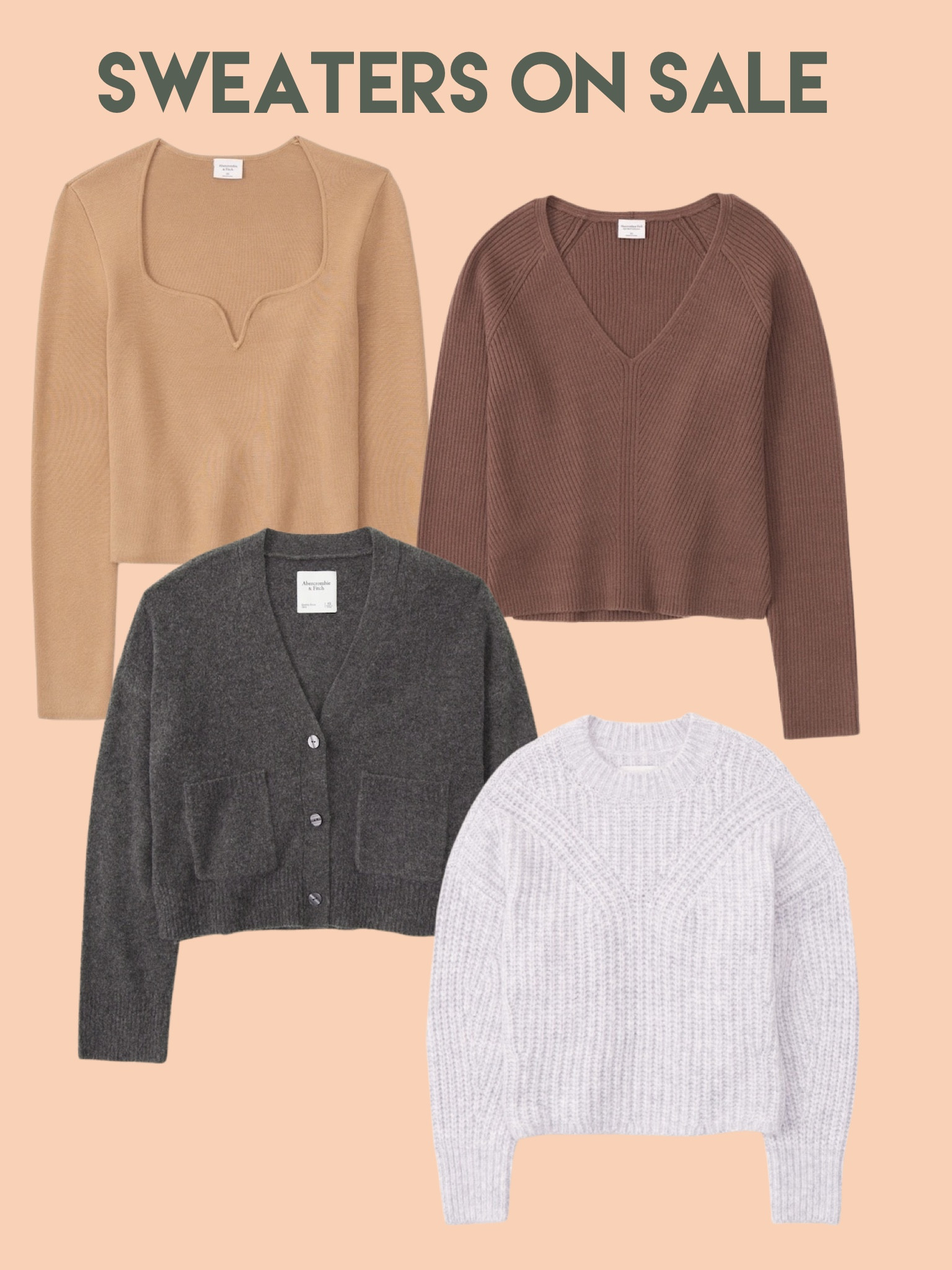 Sweaters on sale Abercrombie fall sweaters 

#LTKunder100 #LTKunder50 #LTKsalealert