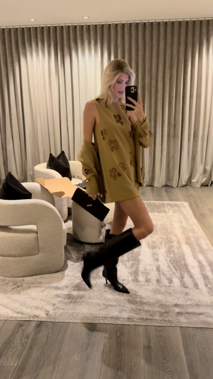 Perfect short dress 🤎 

 #LTKWatchNow #LTKStyleTip