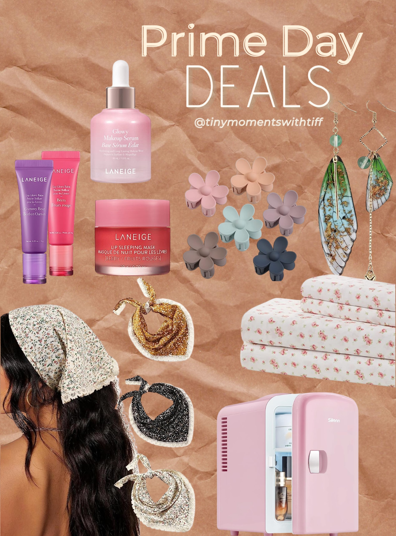 Prime Day 2023 Deals! 🩷🌸🌷✨


Cottagecore
Amazon Prime Day
Amazon finds
Laneige
Skincare
Ditsy floral
Flower clip
Tiktok trending
Aesthetic 
Romantic
Feminine
Fairy aesthetic
Head scarf
Head wrap

#LTKunder50 #LTKxPrimeDay #LTKbeauty