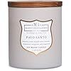Manly Indulgence Scented Jar Candle, Palo Santo, Signature Collection - Soy Wax Blend, Wooden Wic... | Amazon (US)